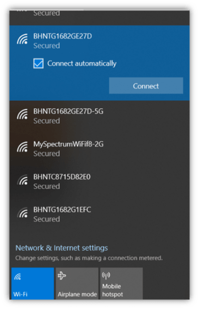 how to tell if someone hacked your router graphic of network connections