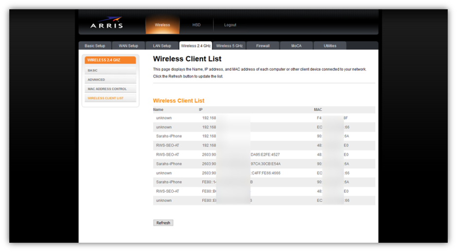 Wireless client