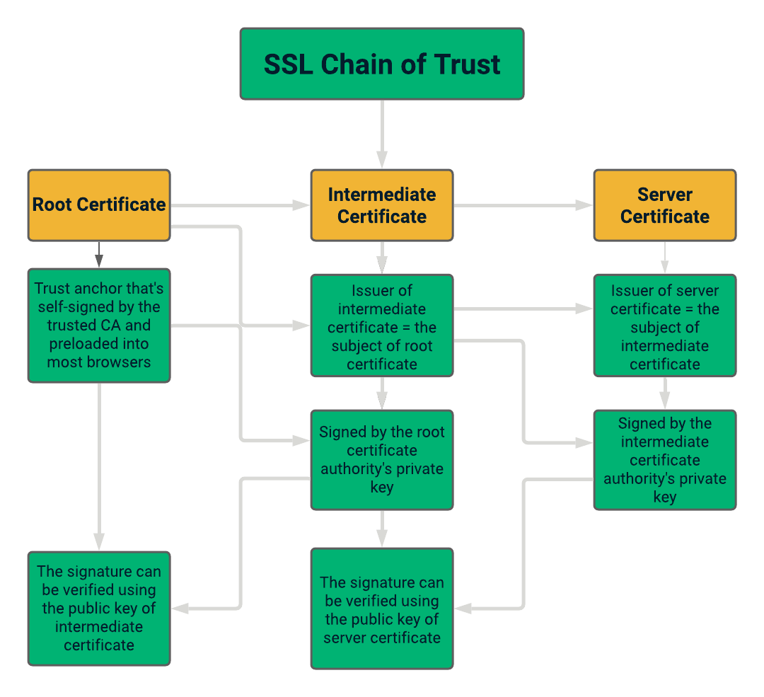 What Is an SSL Certificate Chain How Does It Work? InfoSec Insights