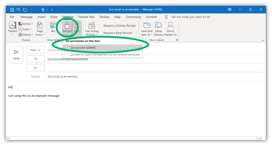 How to send documents securely via email infosec insights
