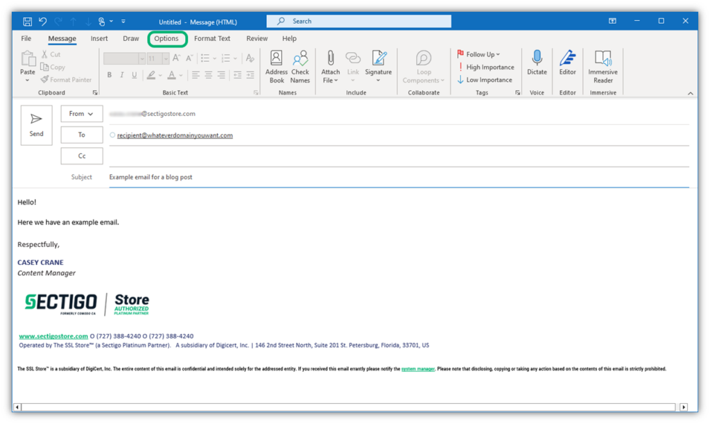 how to add a photo in email signature outlook 365