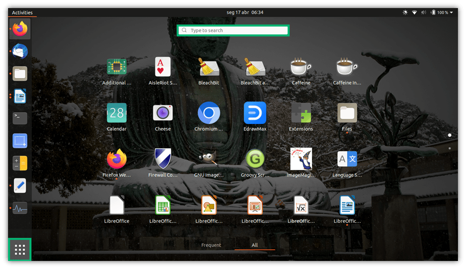 A screenshot of a Linux desktop screen