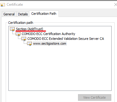 Comodo Secure Site Seal